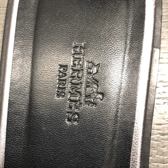 Hermes silver sandals 💙 - Picture 3 of 8